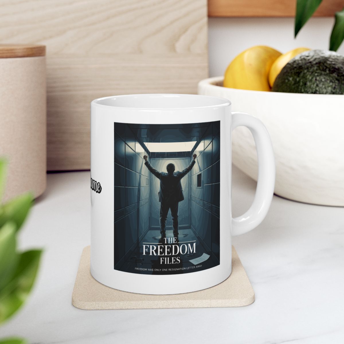 The Freedom Files | Freedom Was Only One Resignation Letter Away | Personalized Microwavable Ceramic Mugs 11oz 15oz 20oz - Retiree Gifts Retirement Party