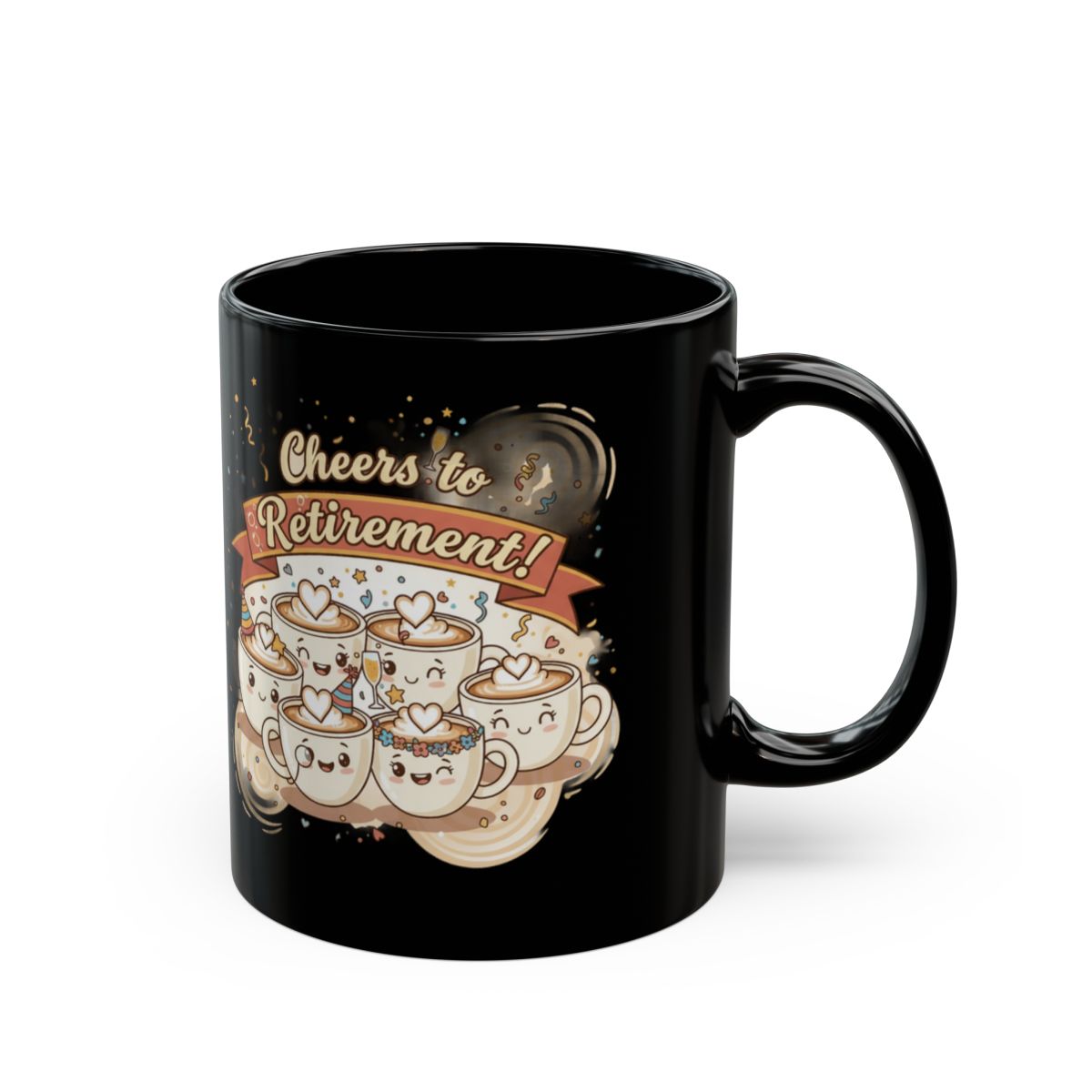 Cheers to Retirement Festive Coffee Mug Gift