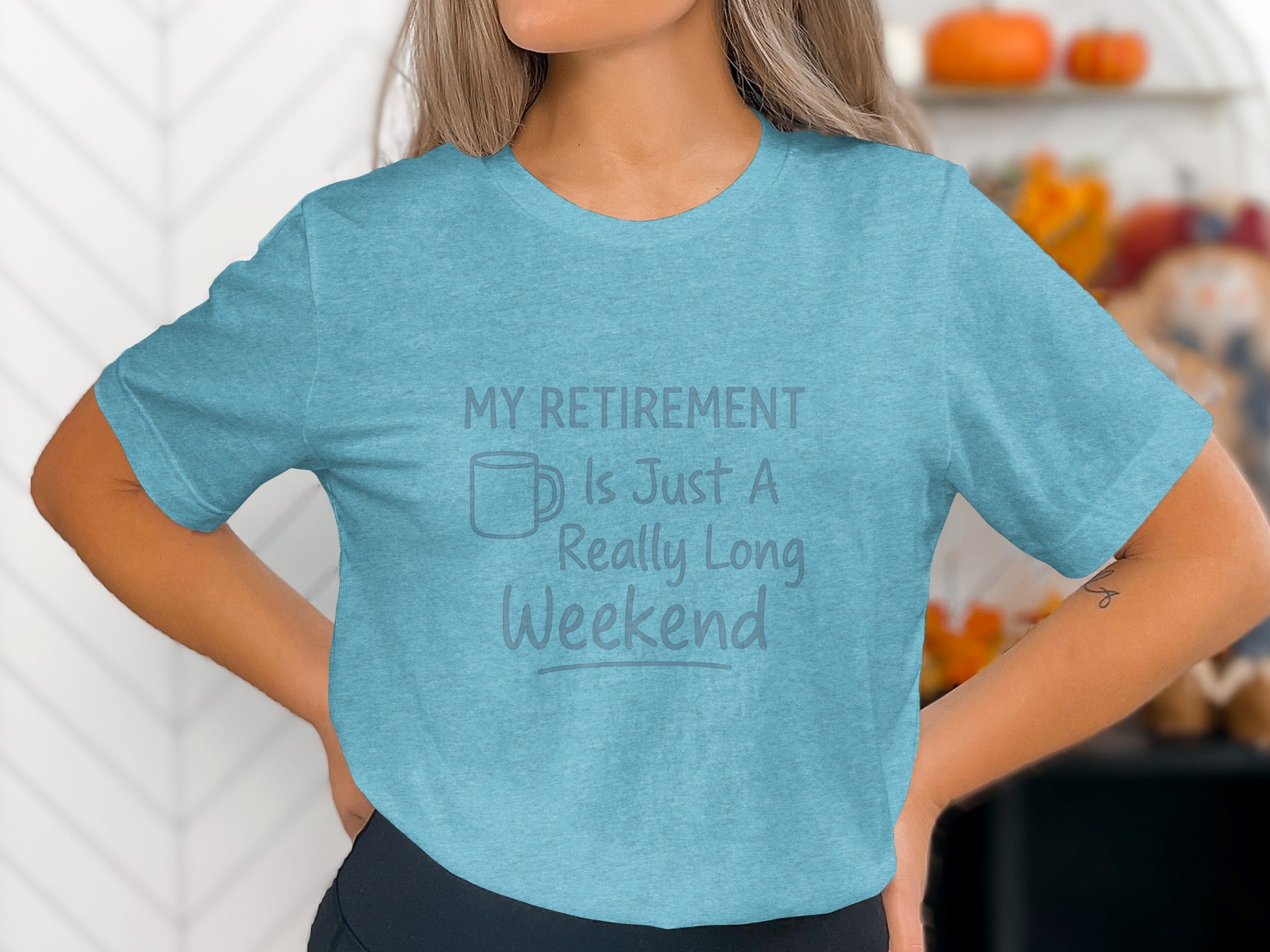My Retirement Is Just A Really Long Weekend | | Soft Color Bella T-Shirts - Retiree Gifts Retirement Party