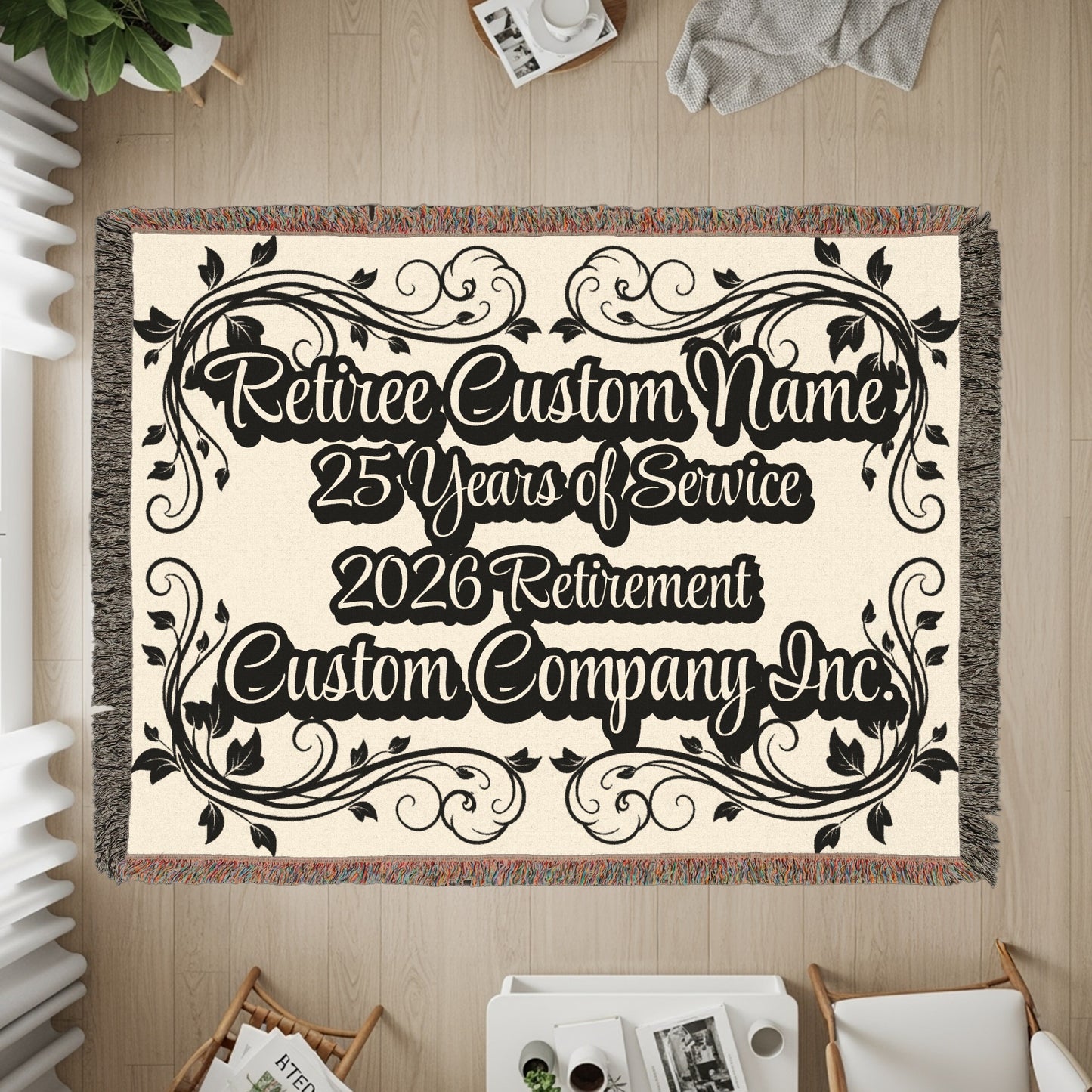 Custom Retirement Blanket Personalized Gift product
