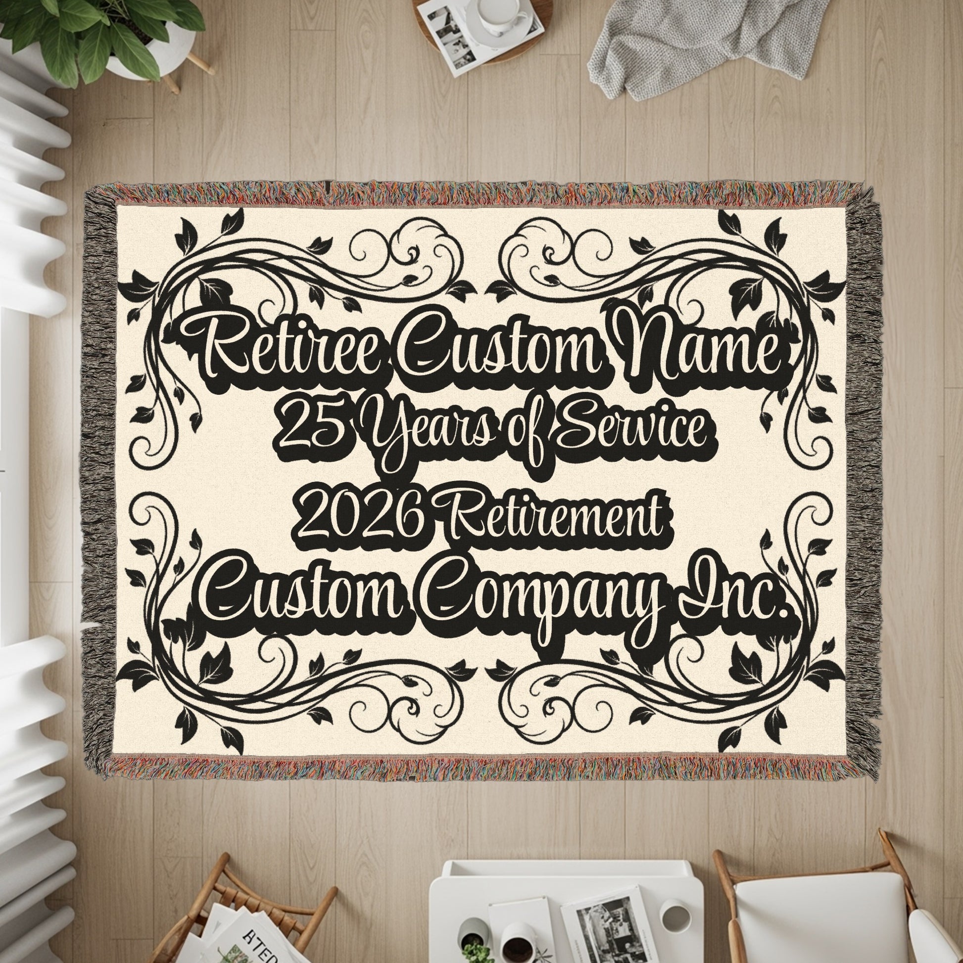 Custom Retirement Blanket Personalized Gift product