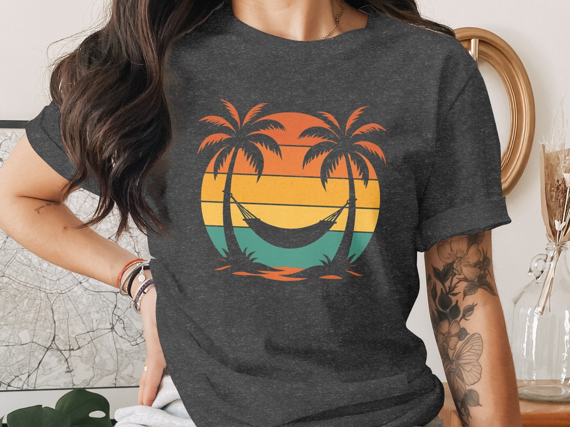 Relaxing Retirement Embrace Your Leisure | Dark Heaterh Color Bella T-Shirts - Retiree Gifts Retirement Party