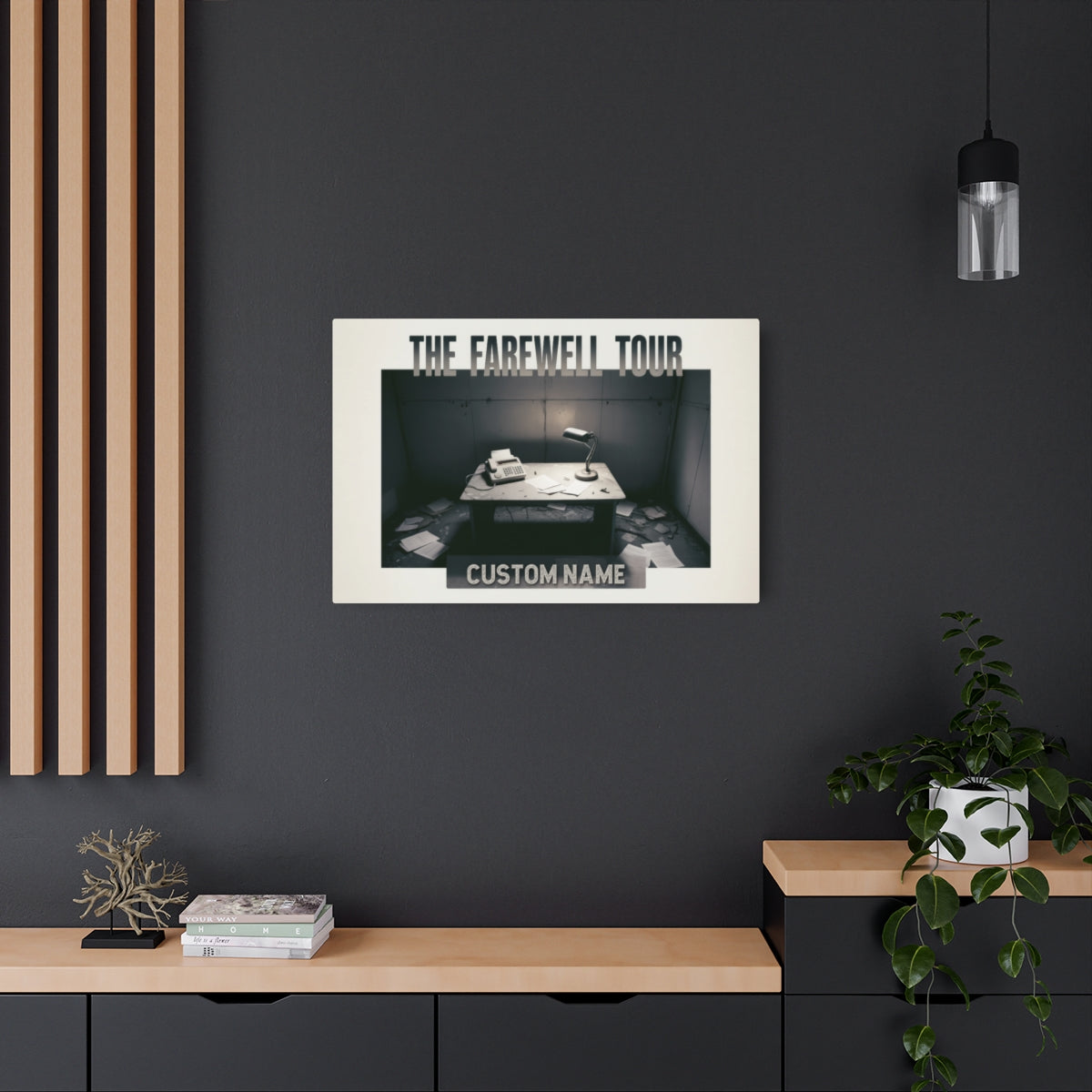 The Farewell Tour Personalized Retirement Gift Metal Art Sign - Retiree Gifts Retirement Party