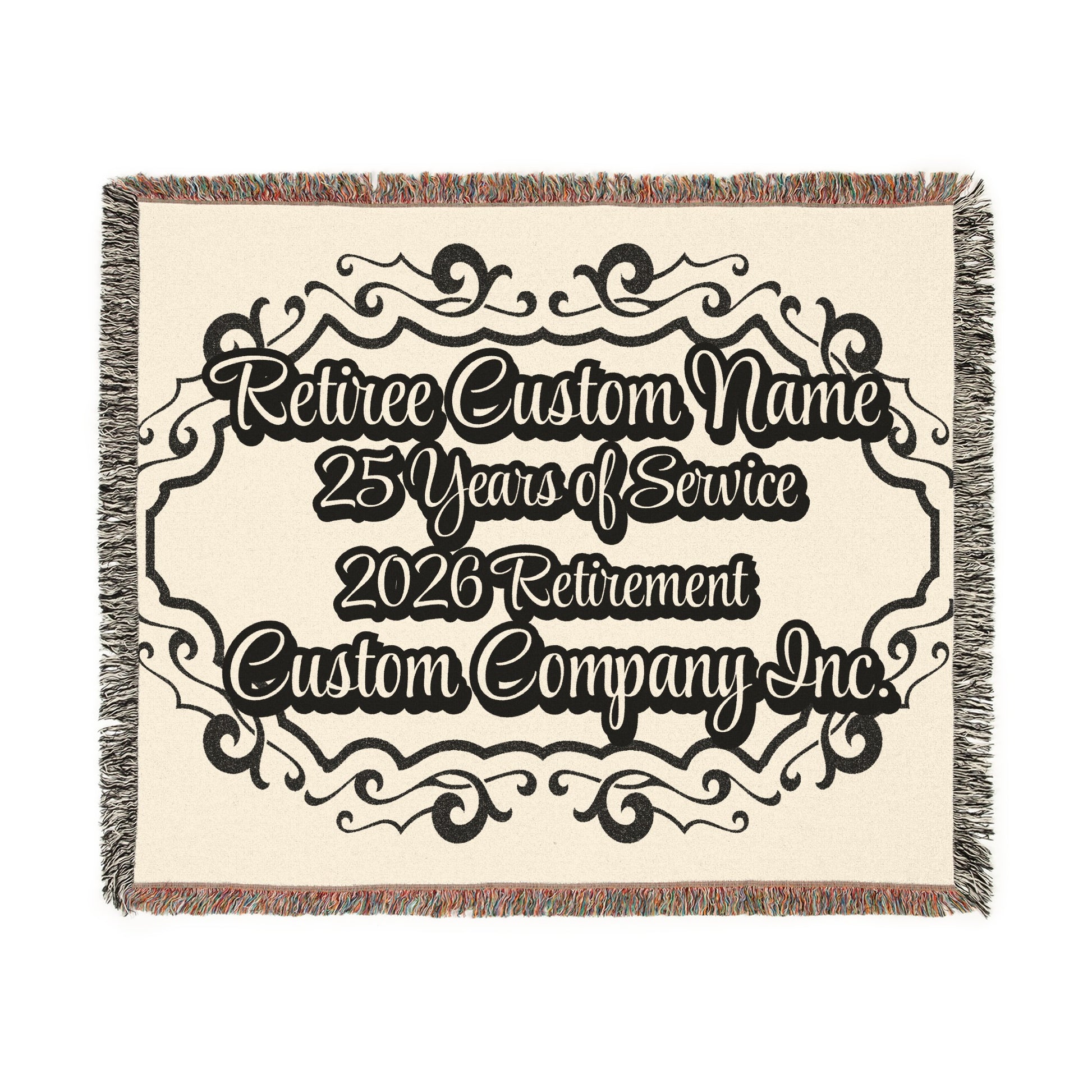 Personalized Retirement Custom Name Blanket product