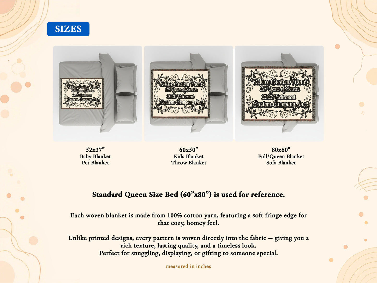 Vintage Style Quotes and Sayings Blanket product