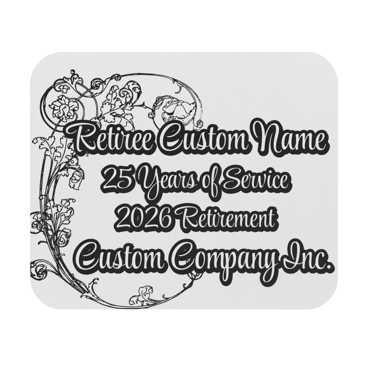 Retiree Custom Name 25 Years of Service 2026 Retirement