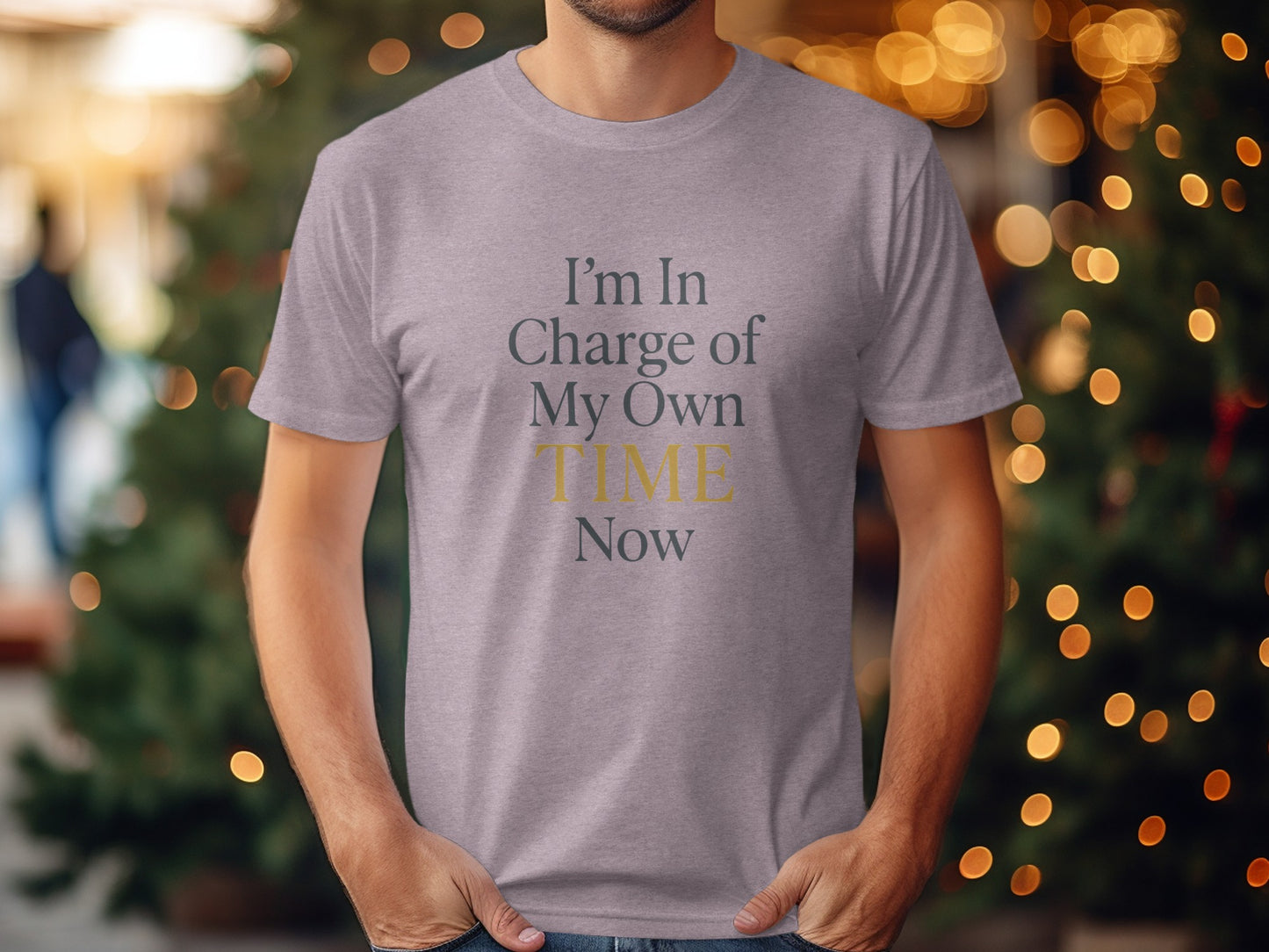 I'm In Charge of My Own Time Now | Retirement | Soft Color Bella T-Shirts - Retiree Gifts Retirement Party