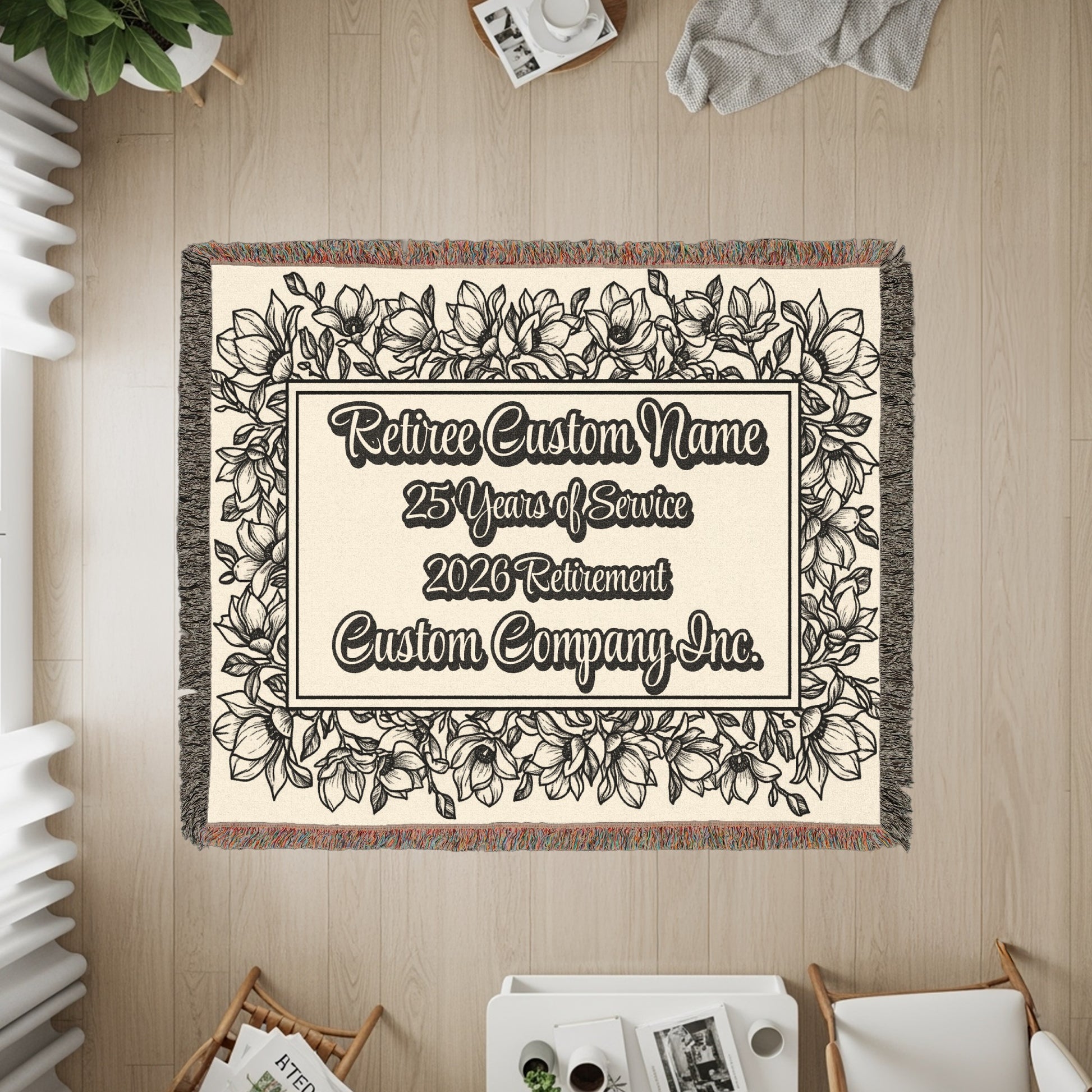 Retiree Custom Name 25 Years of Service Retirement product