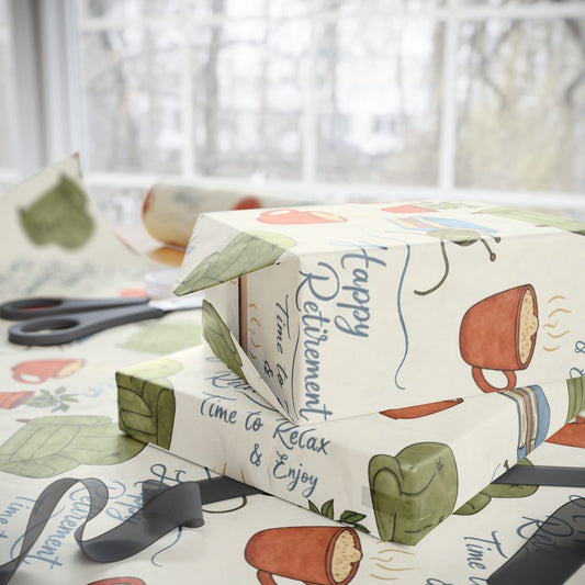 Happy Retirement Gift Wrap Perfect for Special Occasions