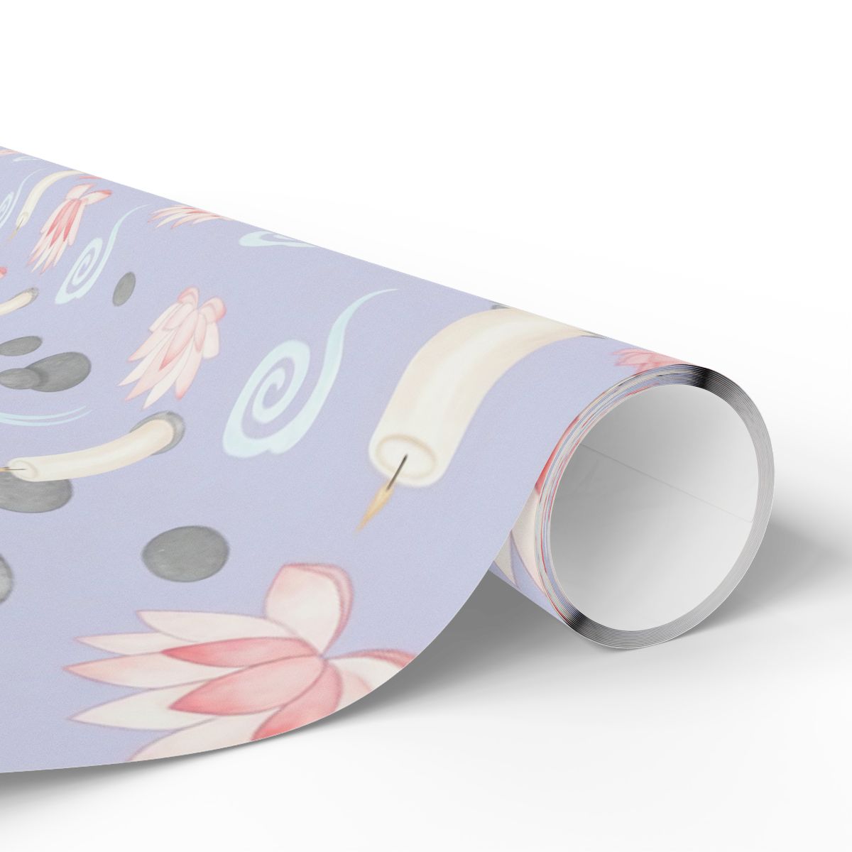 Mindful Spa Elements Pattern Wrapping Paper Product