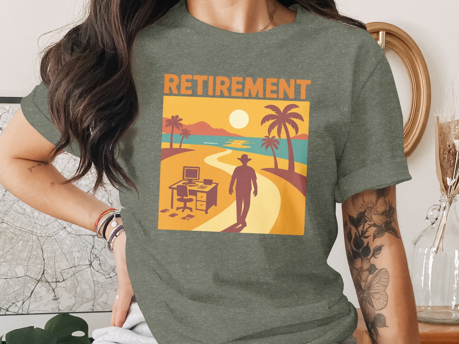 RETIREMENT | Prepare for Your Next Journey | Dark Heaterh Color Bella T-Shirts - Retiree Gifts Retirement Party