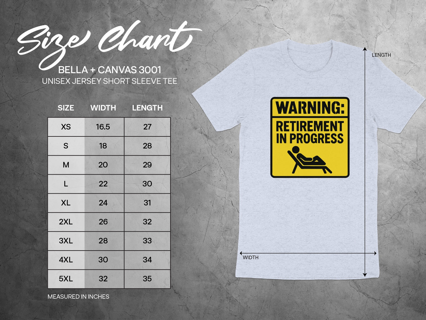 WARNING Retirement in Progress | The Golden Years Await | The Perfect Retirement Gift Soft Color Bella T-Shirts - Retiree Gifts Retirement Party