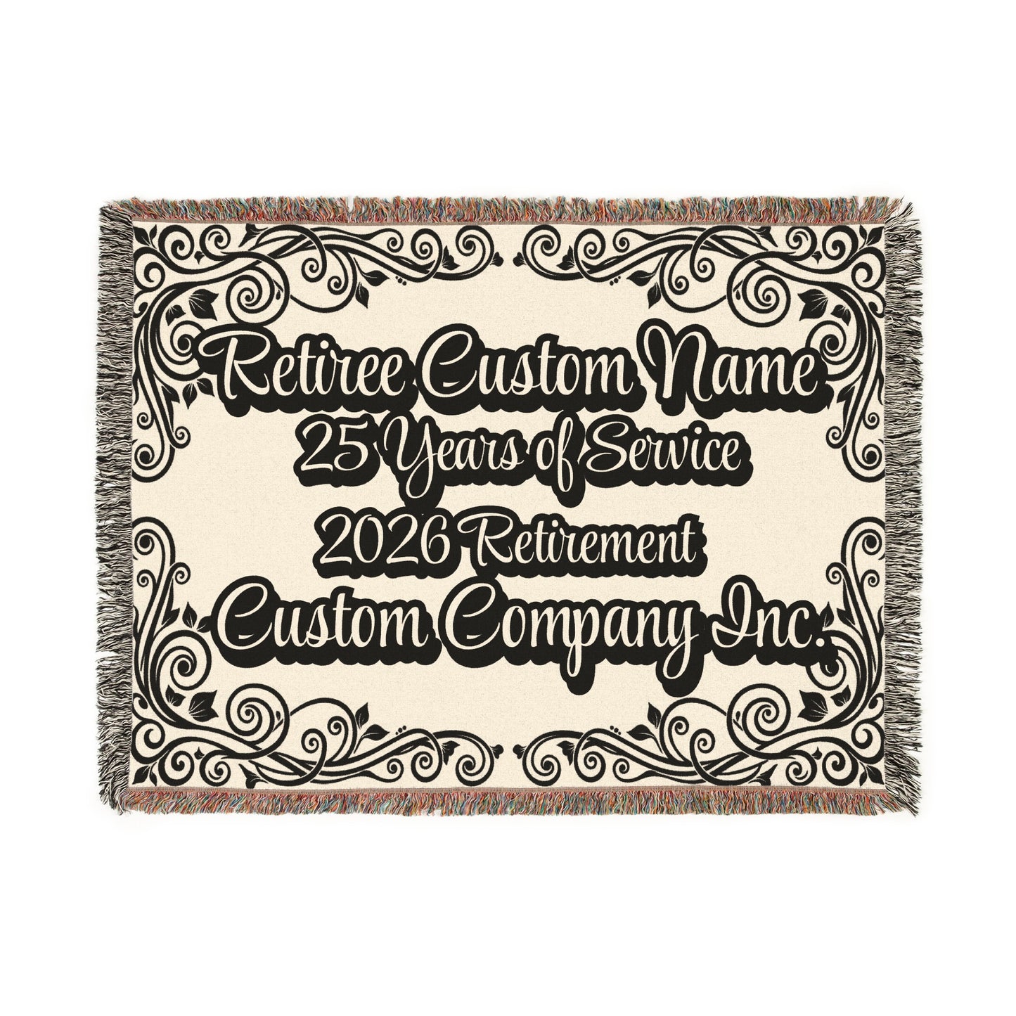 Retiree Custom Name 25 Years of Service 2026 Retirement product