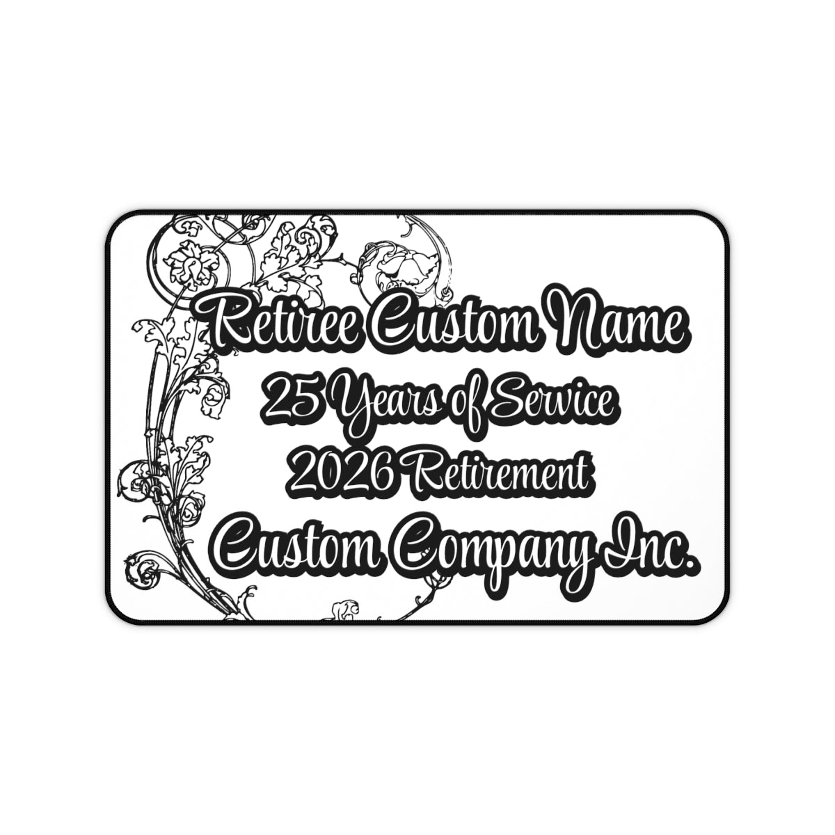 Retiree Custom Name 25 Years of Service 2026 Retirement