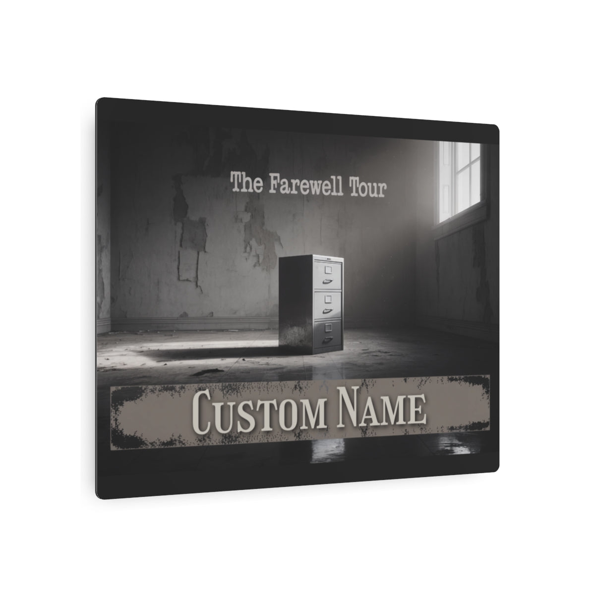 Farewell Tour Can Be Personalized Metal Art Sign - Retiree Gifts Retirement Party