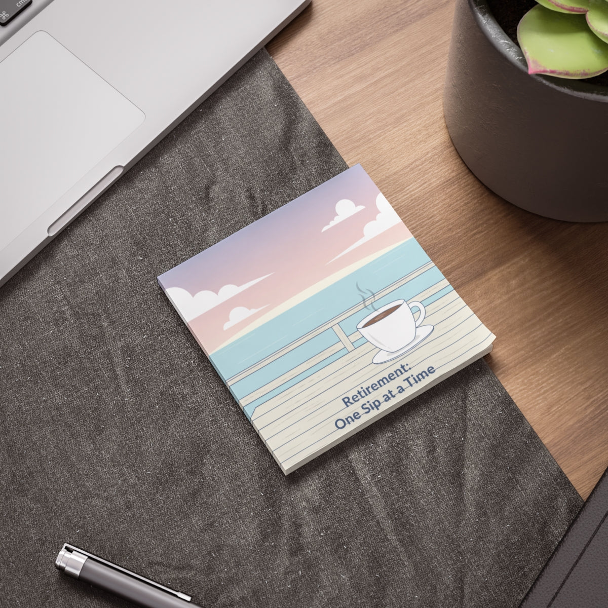 Retirement One Sip at a Time Notebook