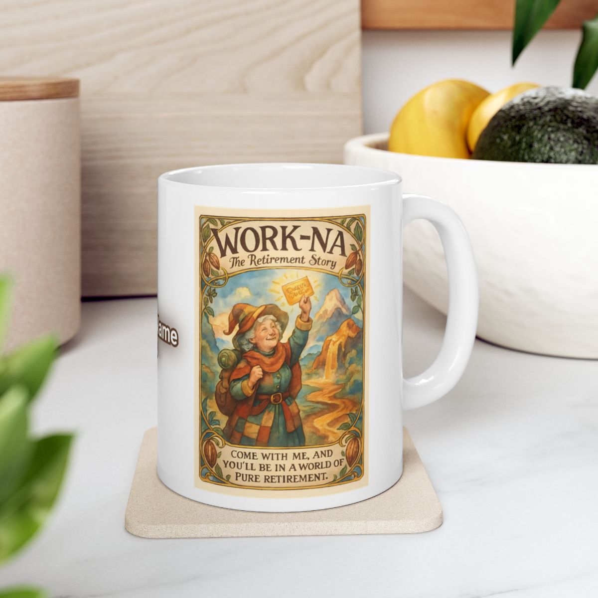 Retirement Story Nostalgic Coffee Mug
