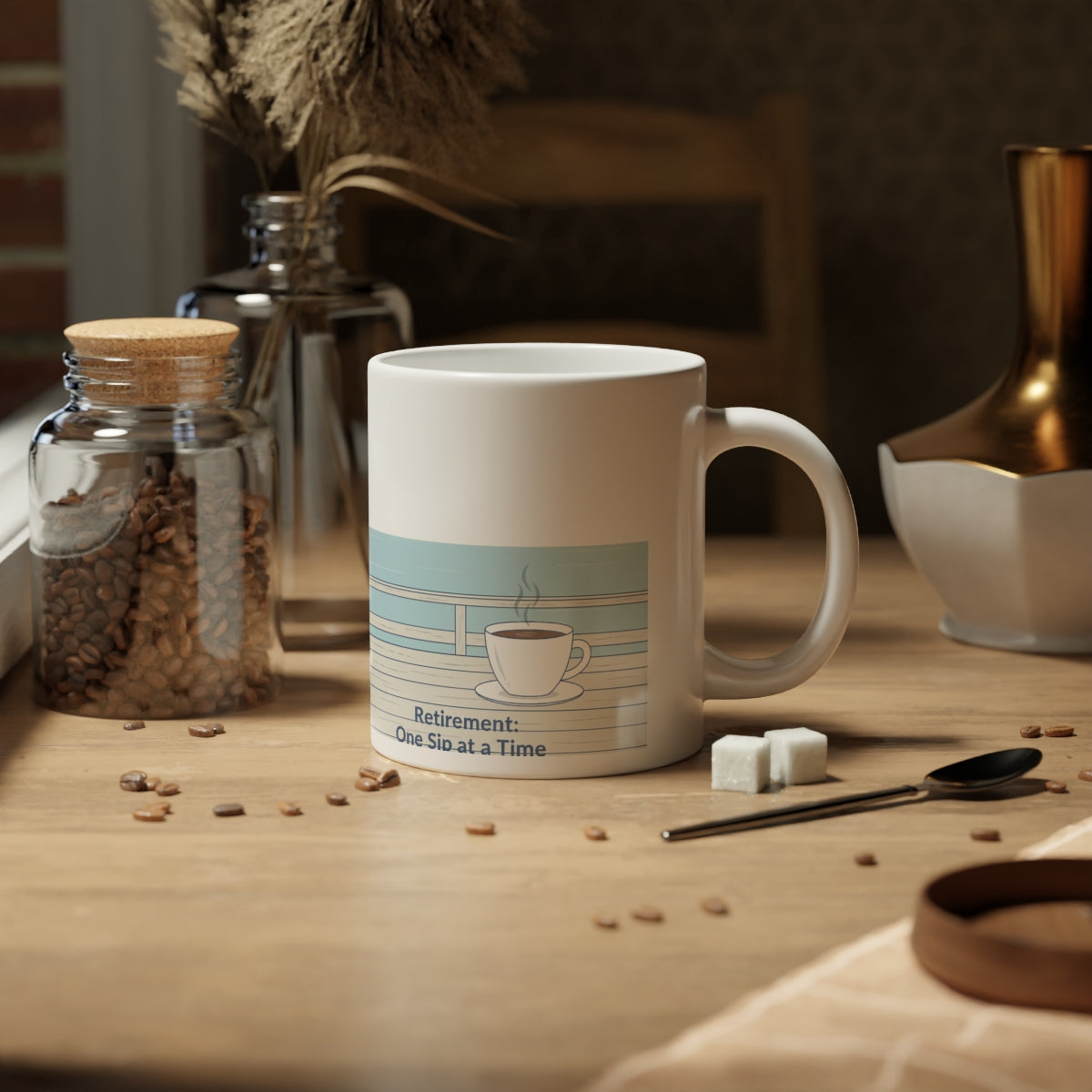 Retirement One Sip at a Time Coffee Mug