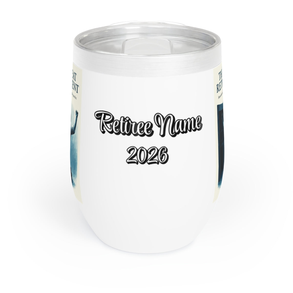 The Great Retirement Some Dreams Are Worth Waiting For | Celebrate Retirement Personalized Wine Tumbler - Retiree Gifts Retirement Party
