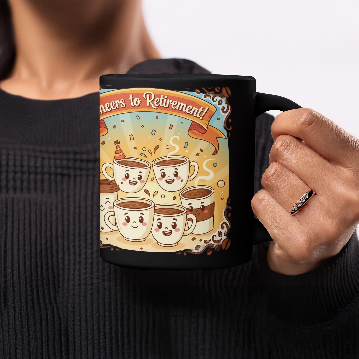 Cheers to Retirement Fun Coffee Mug for Special Moments