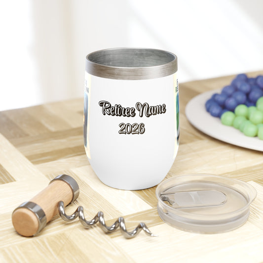 The Freedom Redemption After Years of Meetings | Retirement Personalized Wine Tumbler - Retiree Gifts Retirement Party