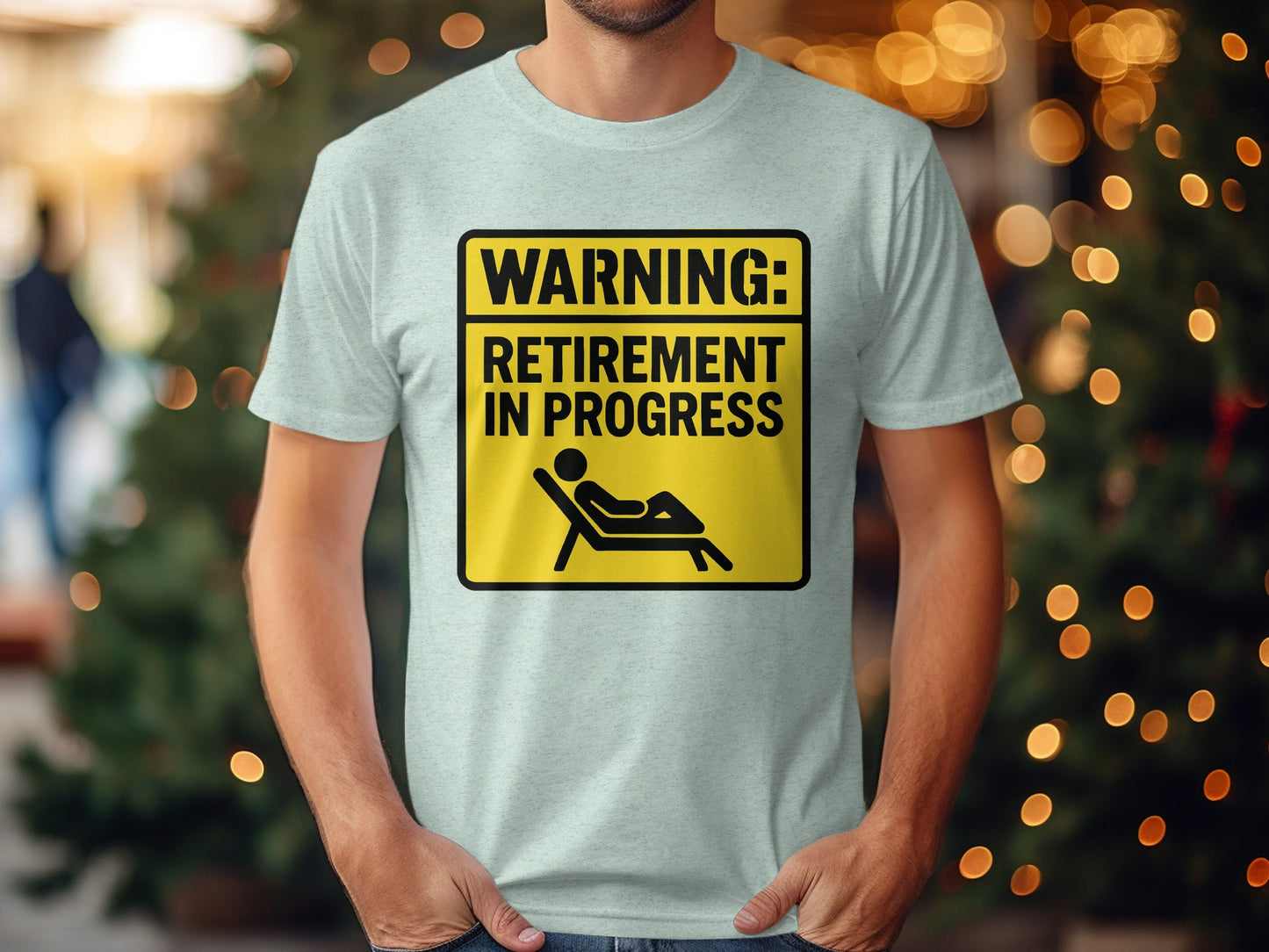 WARNING Retirement in Progress | The Golden Years Await | The Perfect Retirement Gift Soft Color Bella T-Shirts - Retiree Gifts Retirement Party