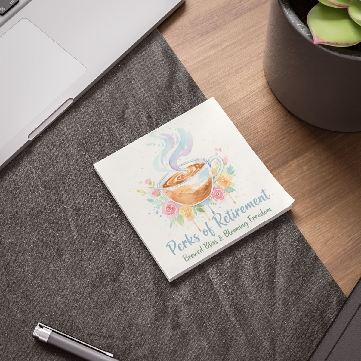 Perks of Retirement Bliss and Blooming Freedom Card