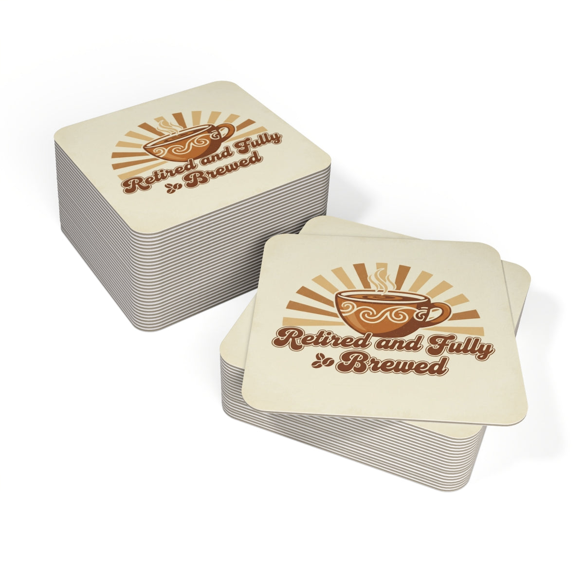 Retired and Fully Brewed Coasters Perfect for Gifts