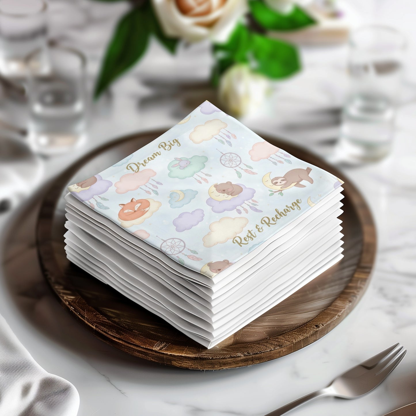 Dream Big Rest & Recharge Design Napkin Product