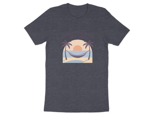 My Only Plan Today Is A Nap | Perfect Gift for Retirees | Dark Heaterh Color Bella T-Shirts - Retiree Gifts Retirement Party