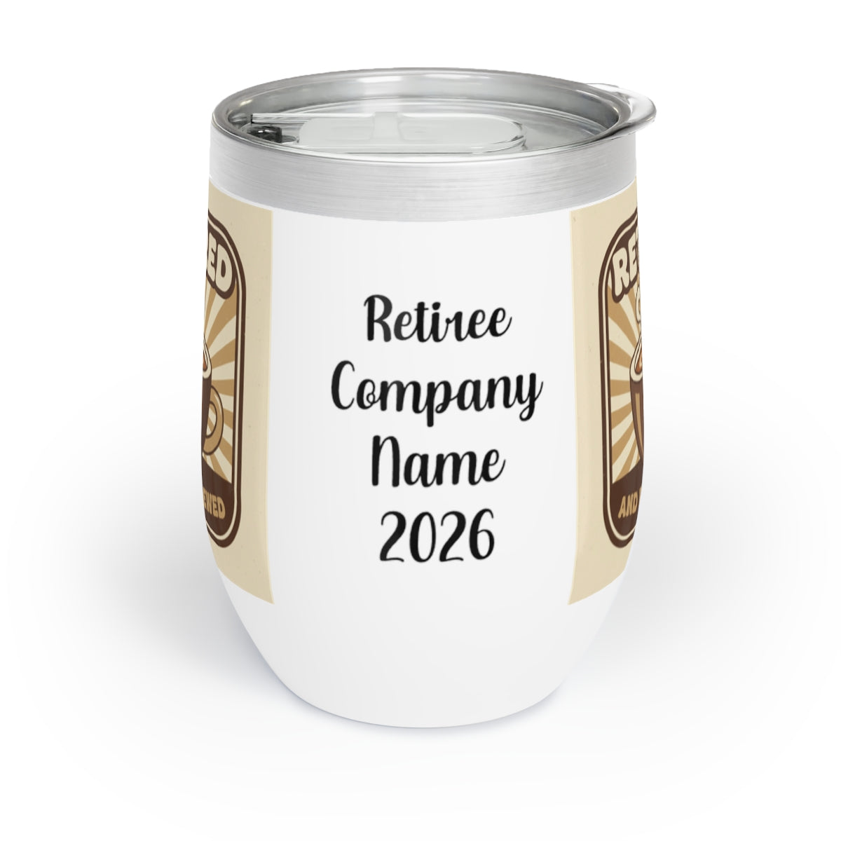 Retired Company Name 2026 Tumbler for Special Celebrations