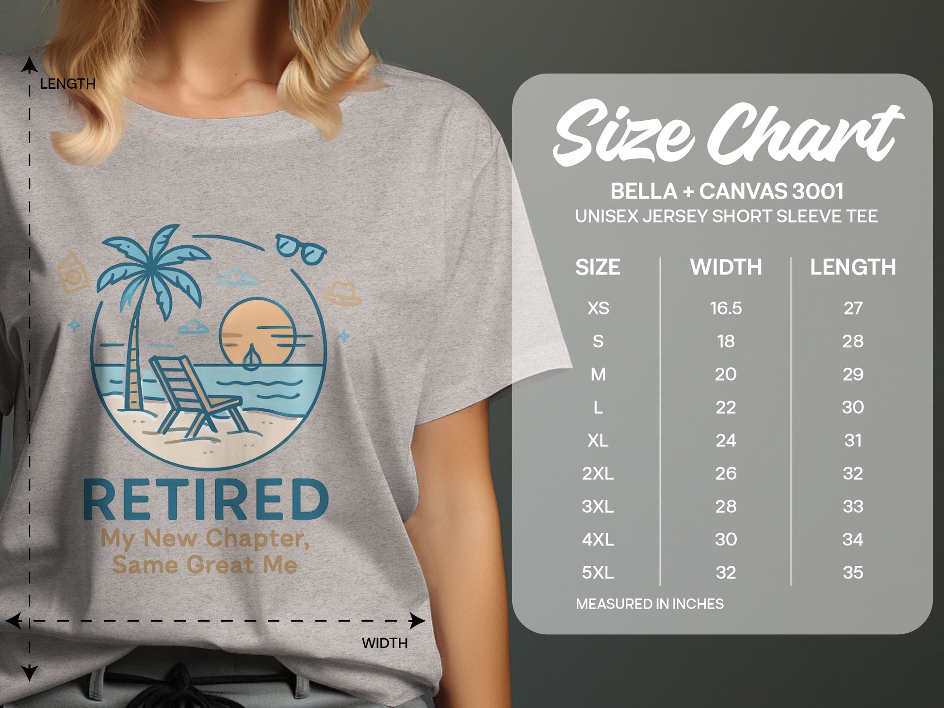 Retired My New Chapter Same Great Me | Retirement Gift | Soft Color Bella T-Shirts - Retiree Gifts Retirement Party