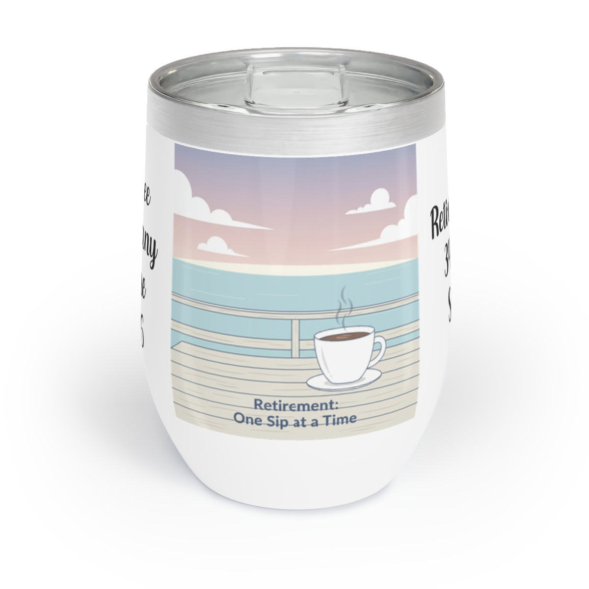 Retirement One Sip at a Time Travel Mug