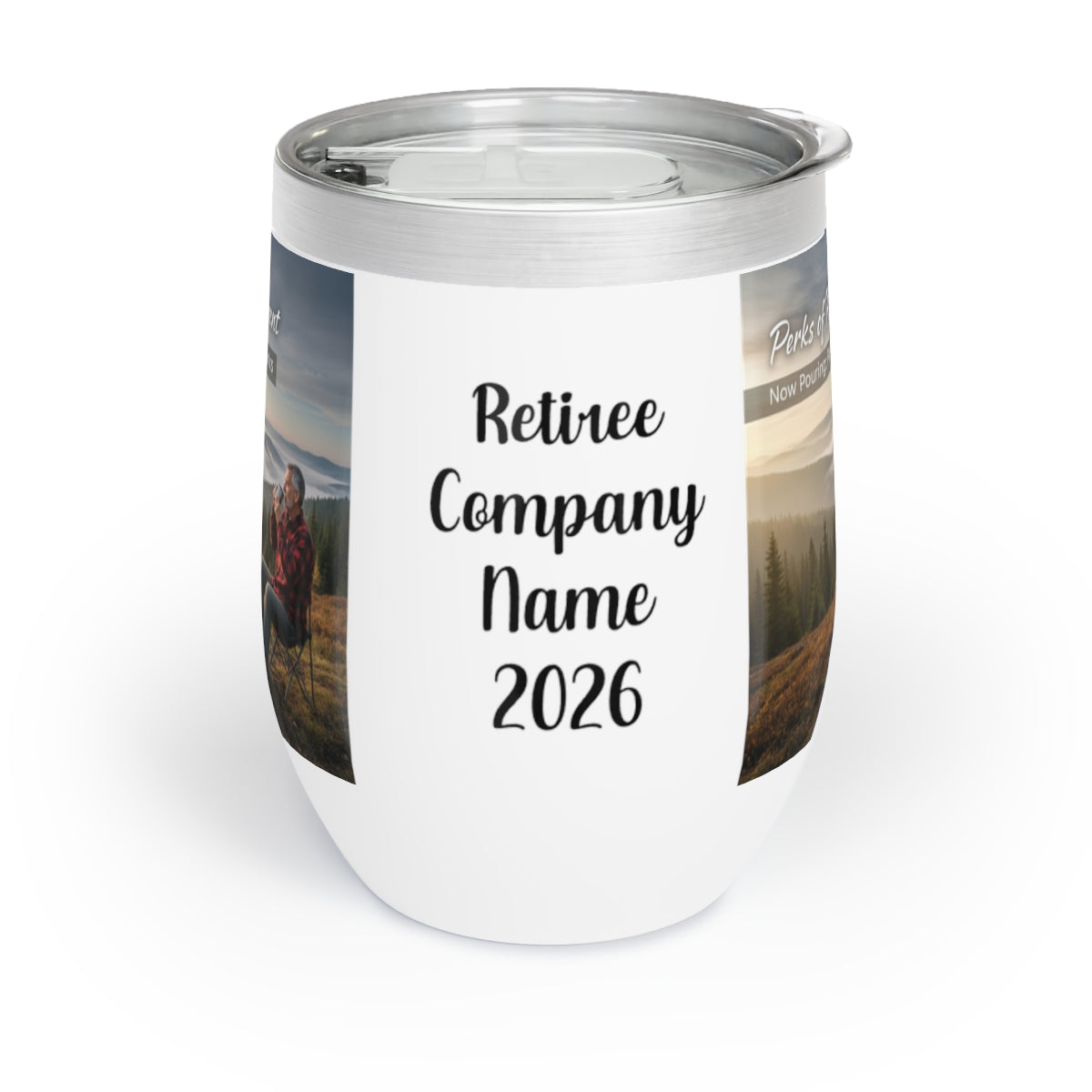 Retiree Company Name 2026 Stainless Steel Tumbler