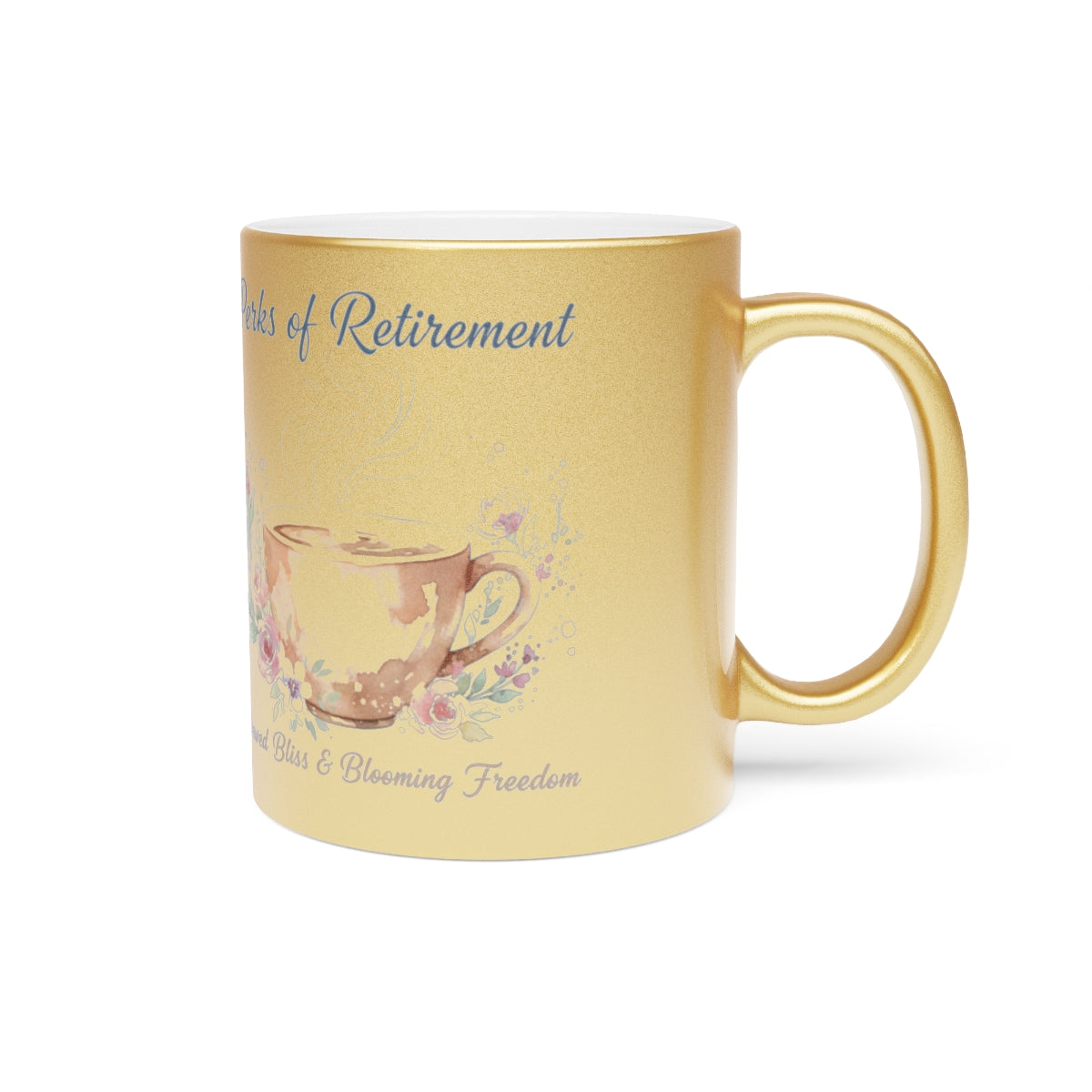Golden Wishes of Retirement Coffee Mug
