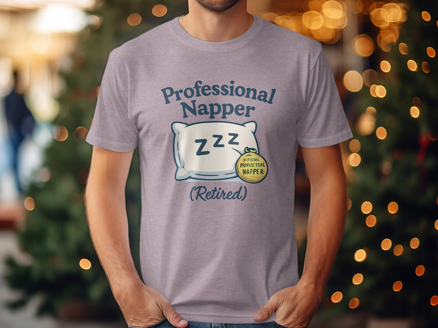 Professional Napper (Retired) | Official Professional Napper | Soft Color Bella T-Shirts - Retiree Gifts Retirement Party