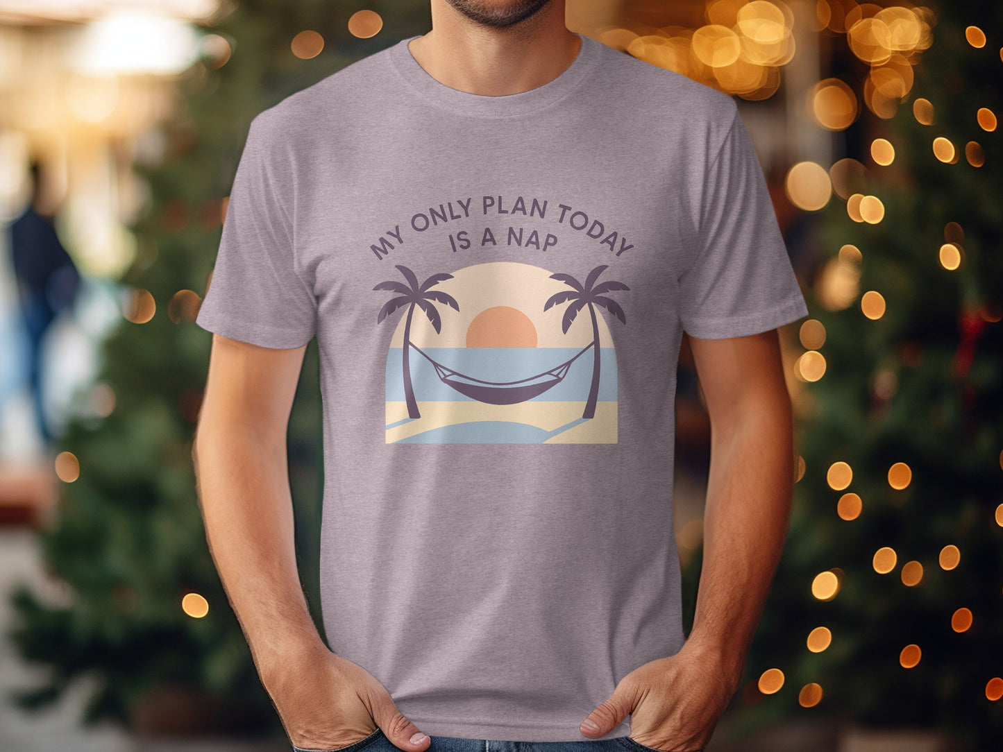 My Only Plan Today Is A Nap | Relaxing Days |Soft Color Bella T-Shirts - Retiree Gifts Retirement Party