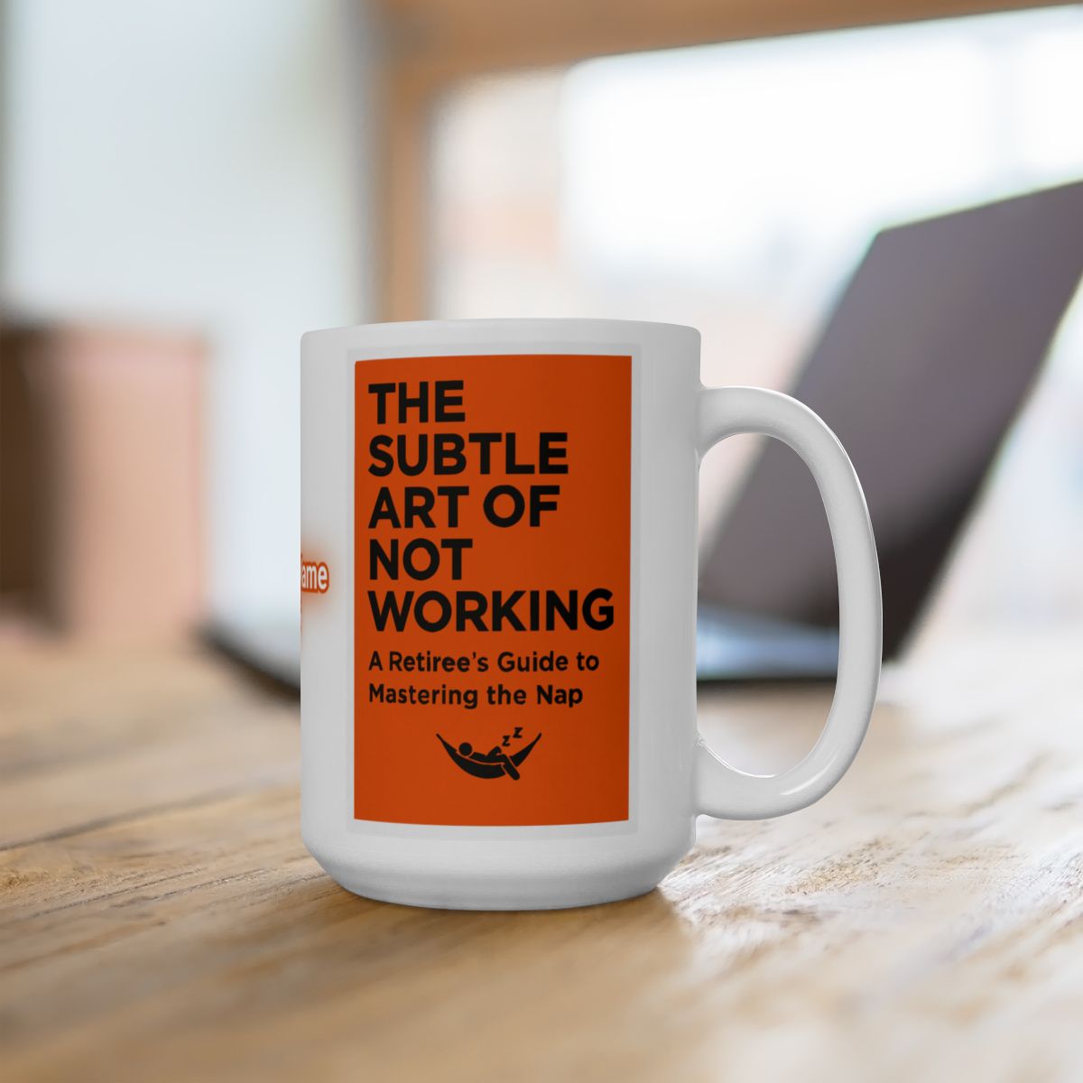 The Subtle Art of Not Working Mug for Mastering the Nap