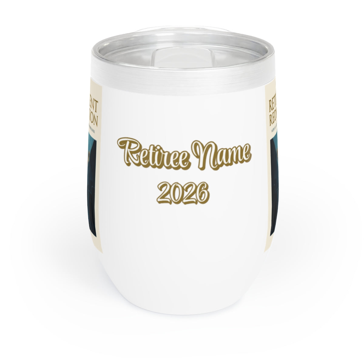 The Retirement Redemption Hope Is a Long Weekend | Retirement Personalized Wine Tumbler - Retiree Gifts Retirement Party