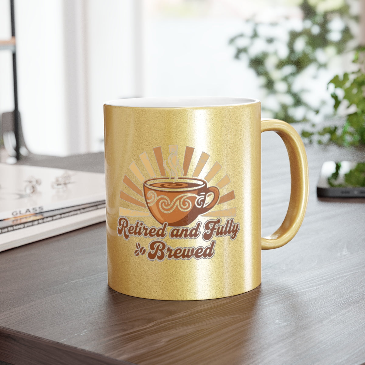 Retired and Fully Brewed Coffee Mug for Every Coffee Lover