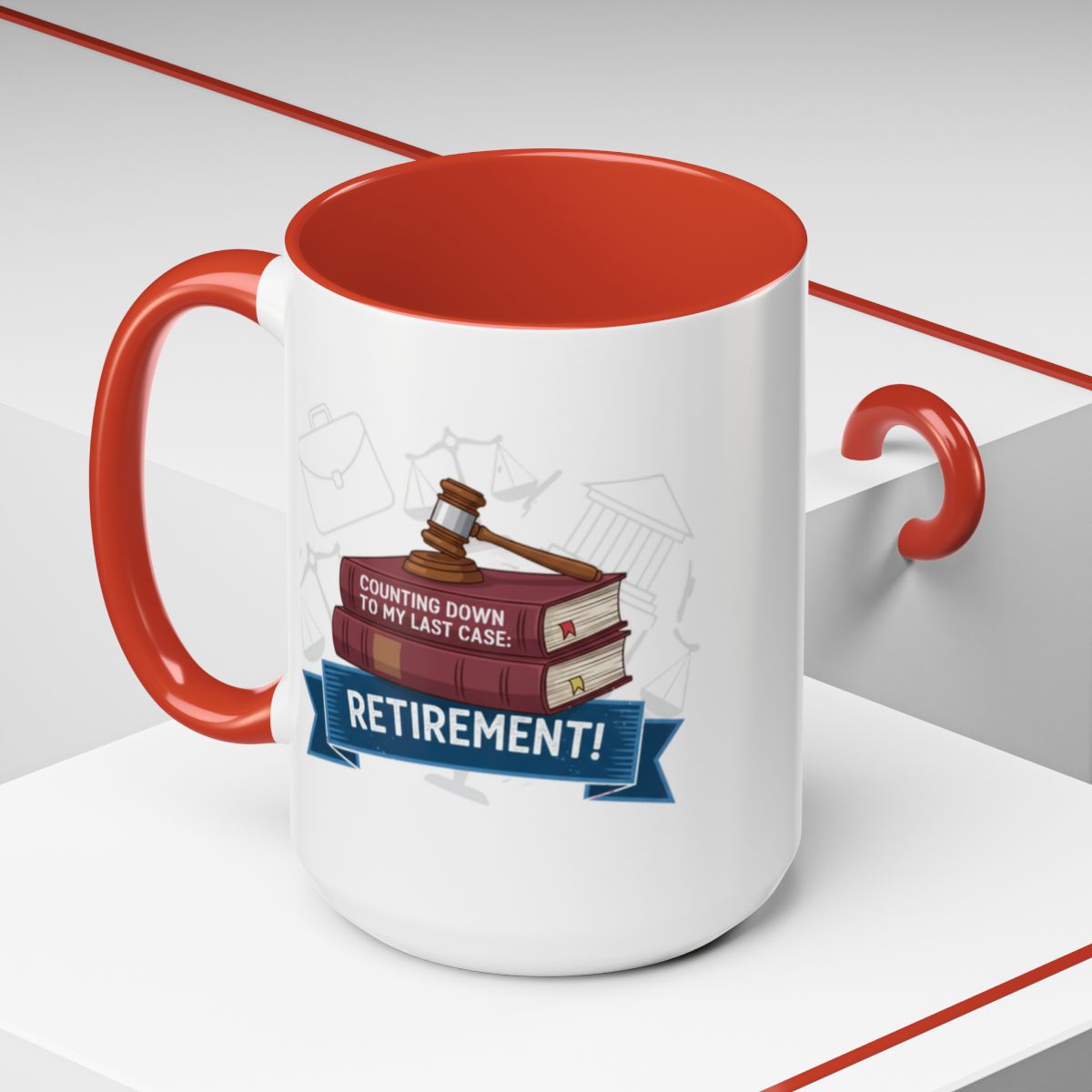 Counting Down to My Last Case Retirement | Fun Gift for Retiring Professionals Gold Silver Black Access Mugs - Retiree Gifts Retirement Party