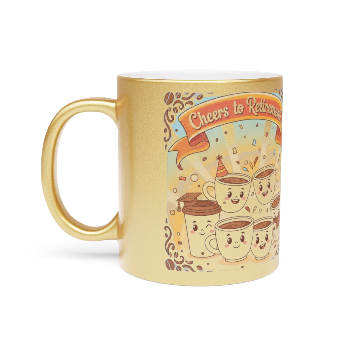 Cheerful and Fun Designed Mug for Retirement Gift