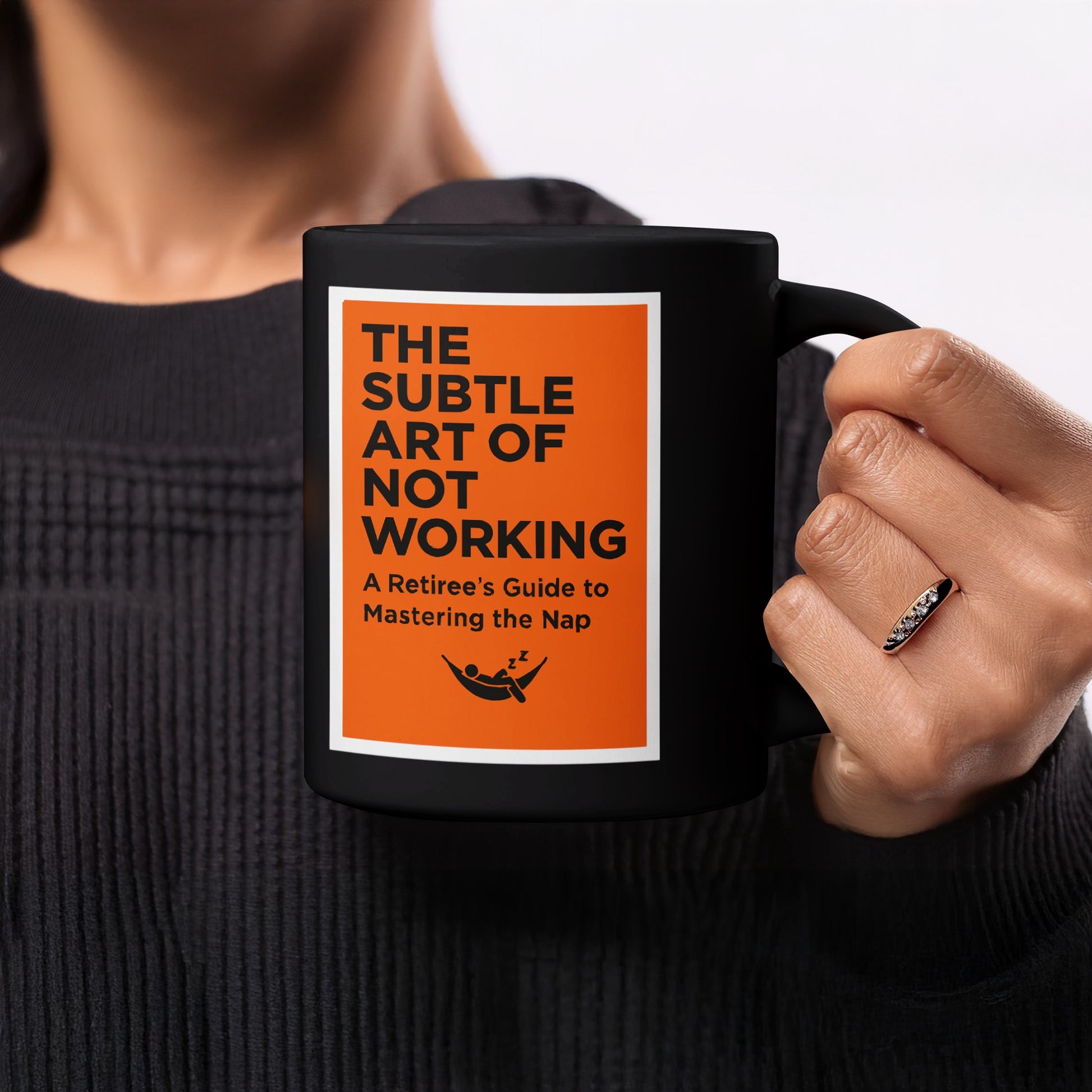 The Subtle Art Of Not Working Guidebook Mug Product