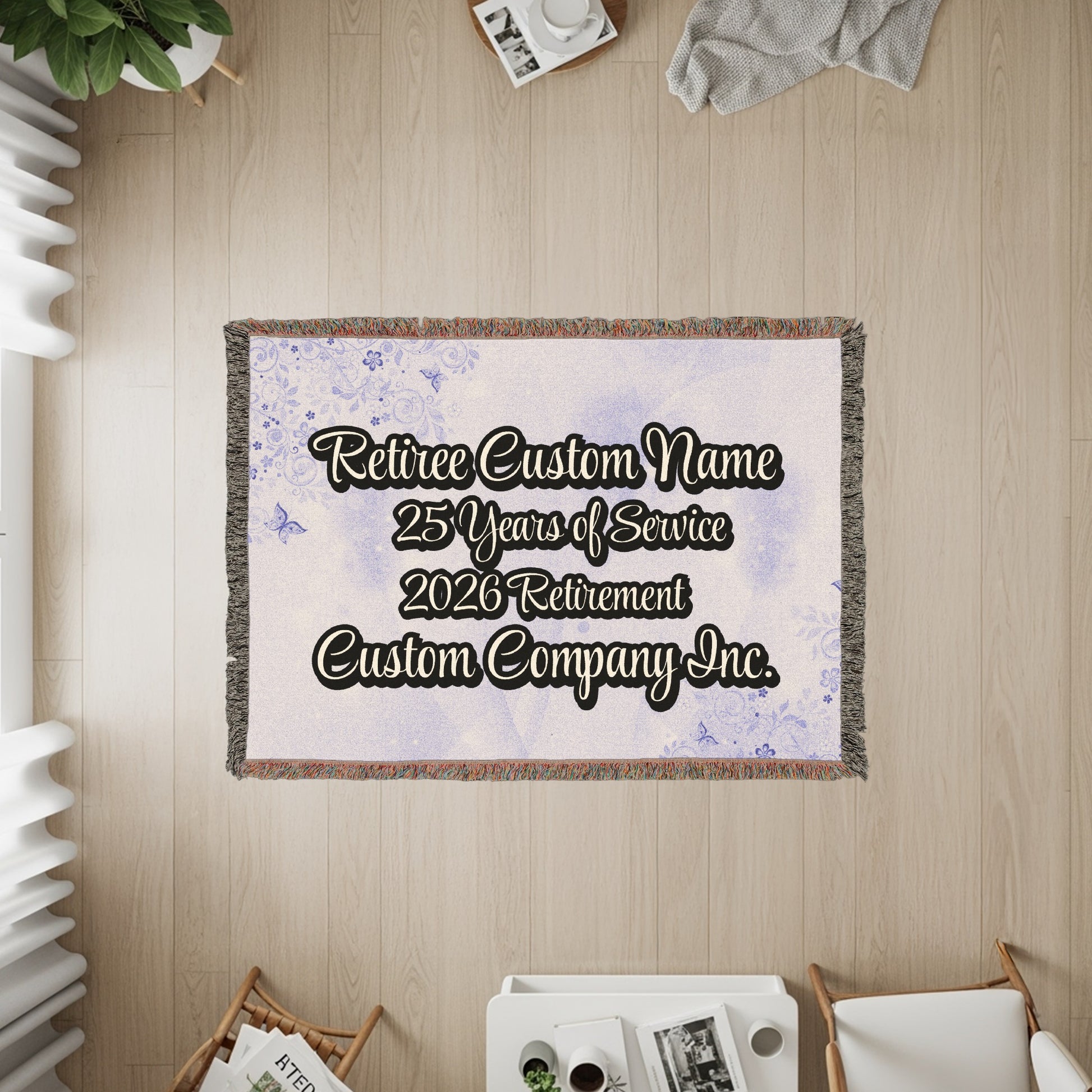 Retiree Custom Name 25 Years of Service 2026 Retirement product type