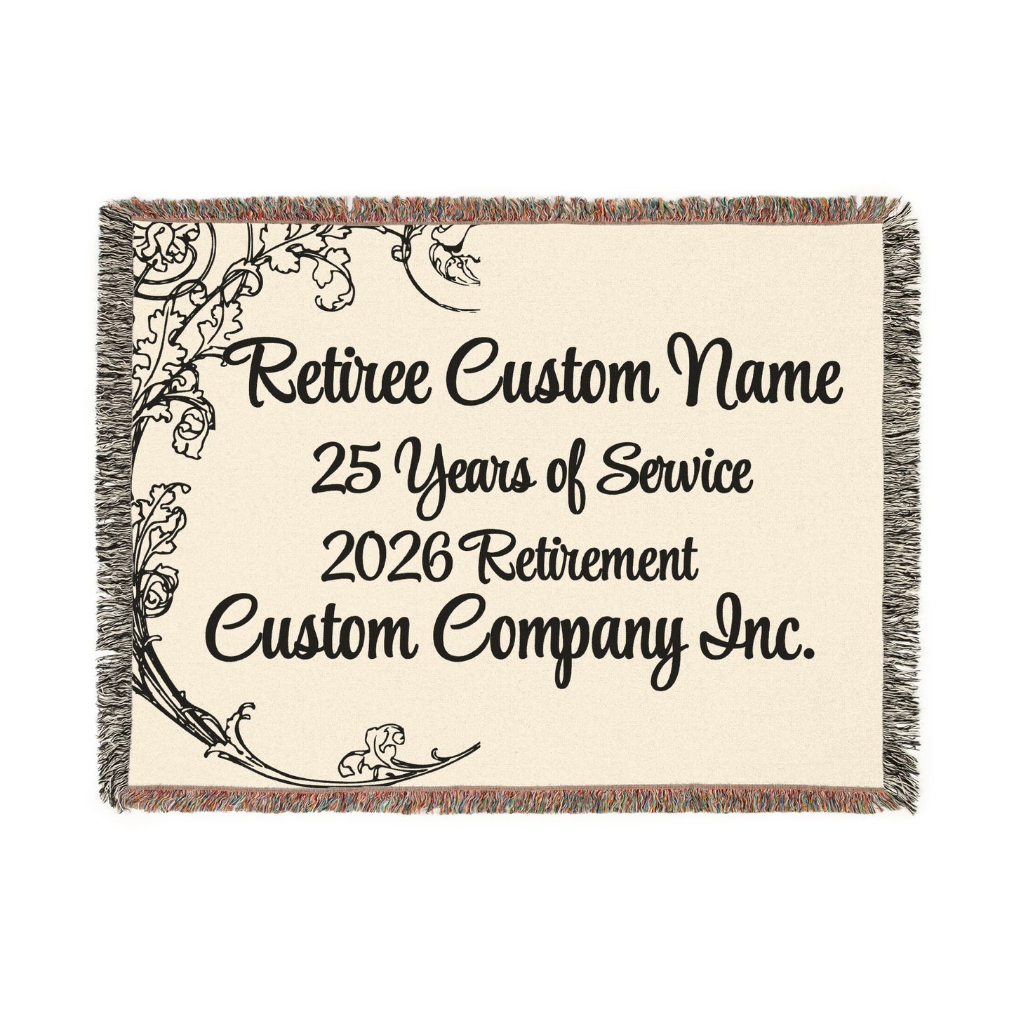 Retiree Custom Name 25 Years of Service 2026 Retirement product