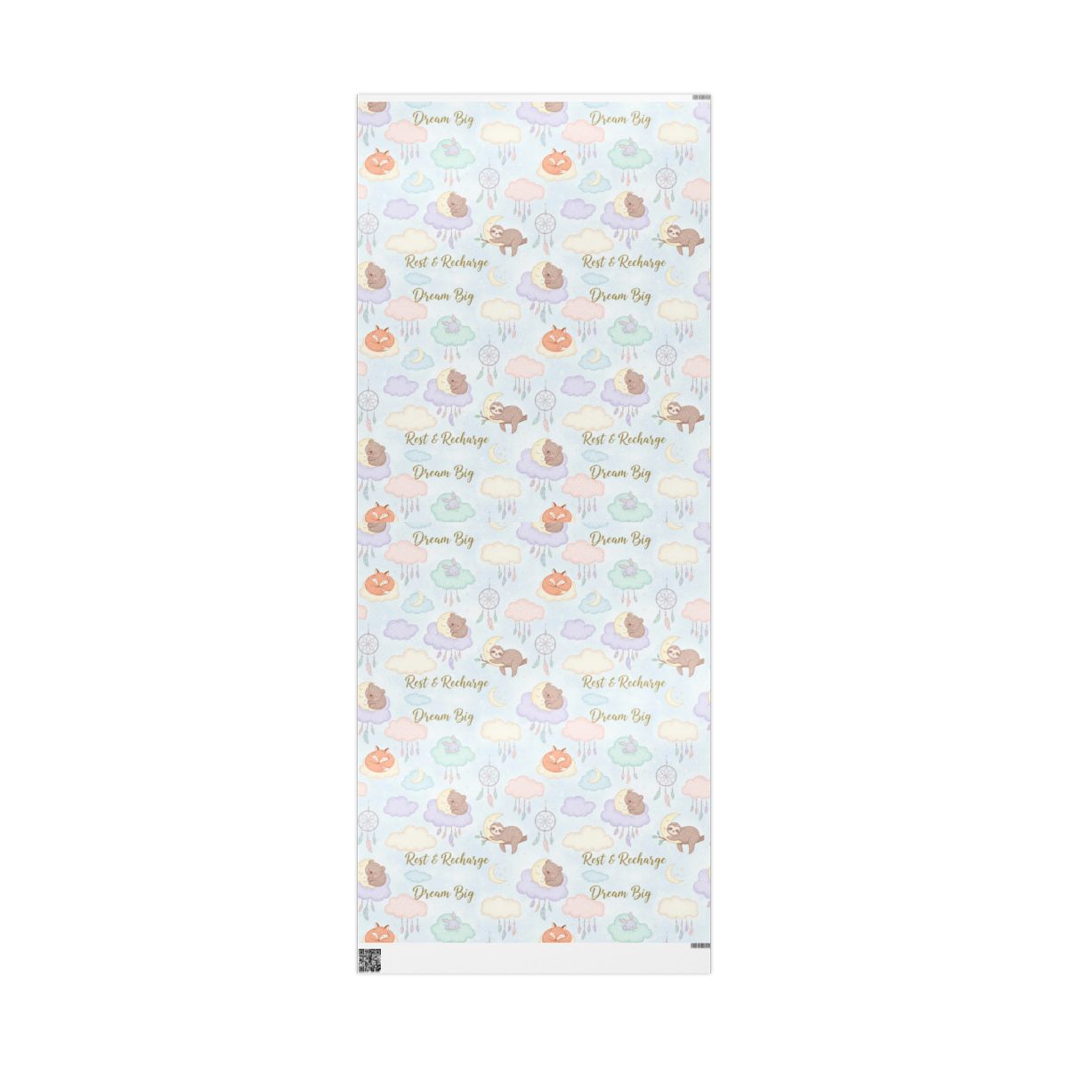Colorful Dream Big Bedtime Story Bed Sheet
