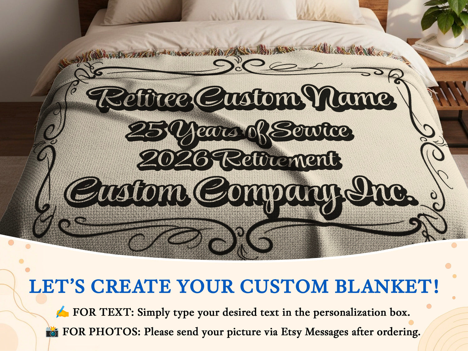 Retiree Custom Name 2026 Retirement Blanket product