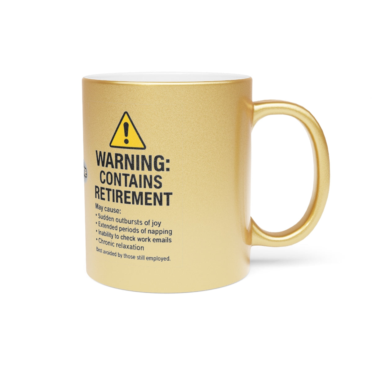Warning Frequent Joy and Naps Retirement Mug