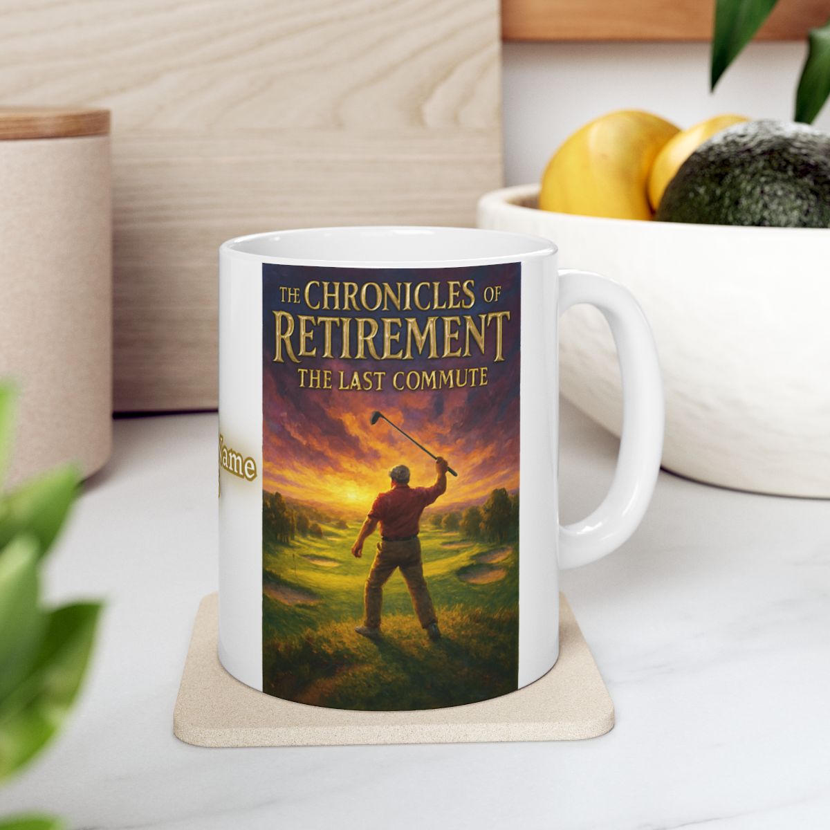 The Chronicles of Retirement The Last Commute Mug
