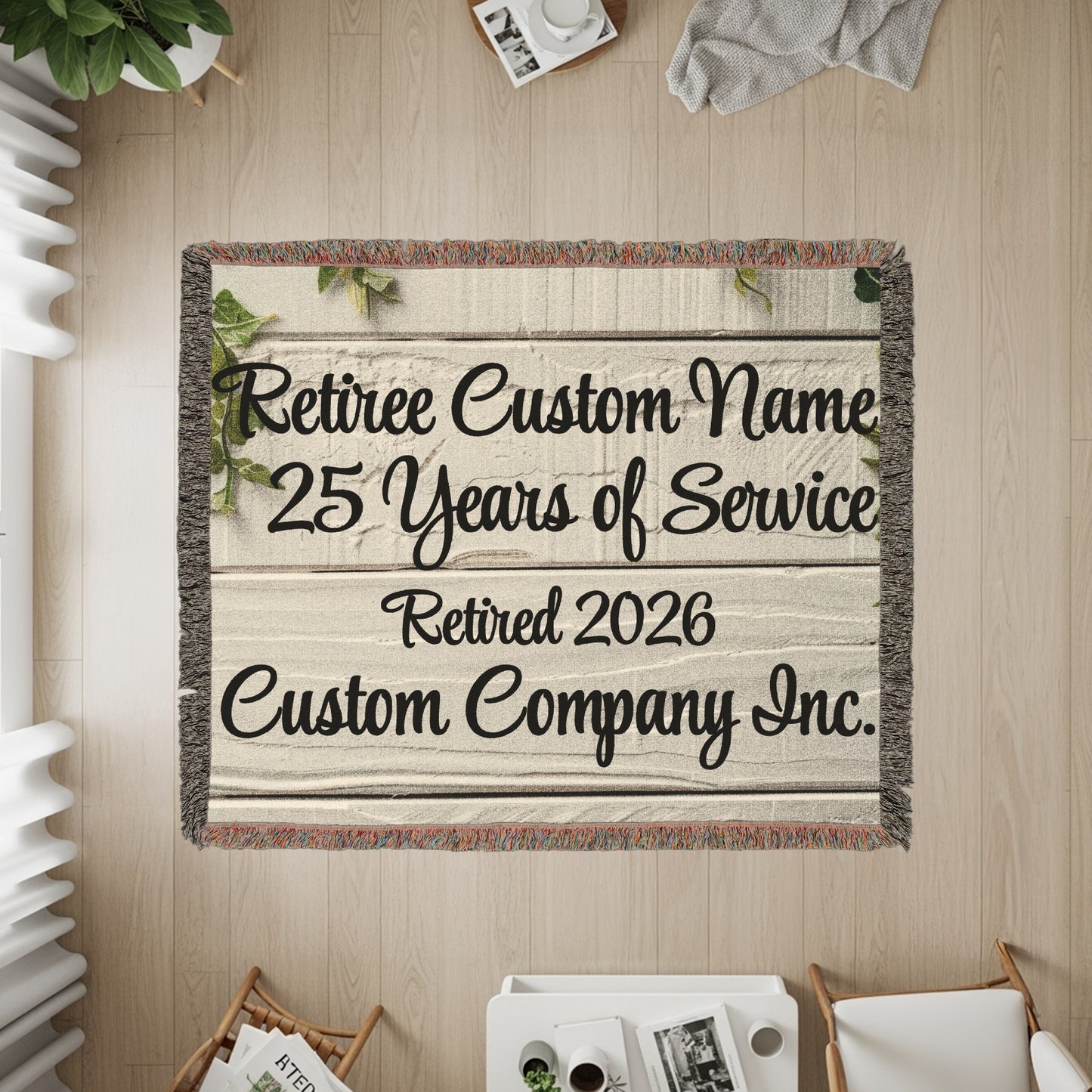 Retiree Custom Name 25 Years of Service Retired 2026 product type
